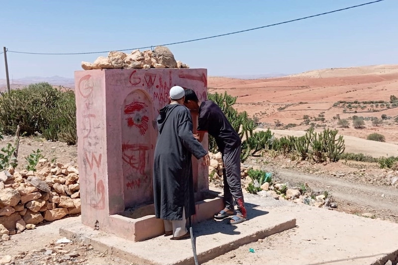 سقاية عمومية تعود إلى العمل بسطات