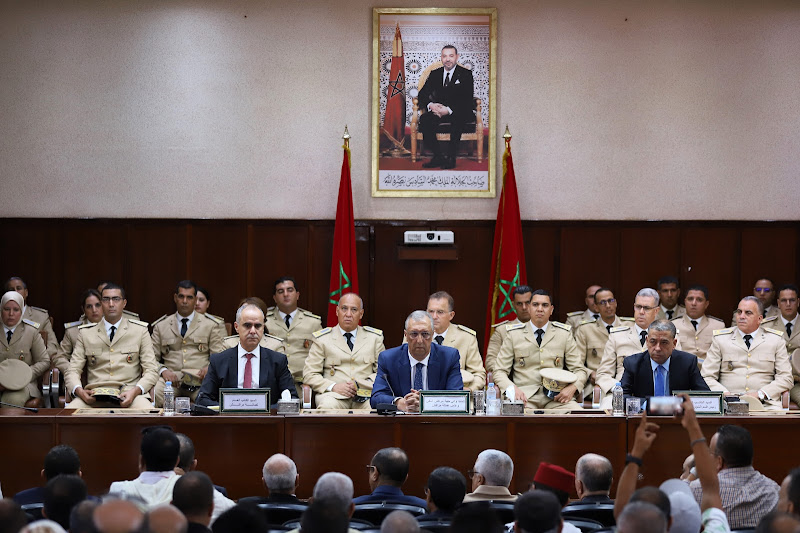 تنصيب رجال السلطة الجدد بمراكش تنصيب رجال السلطة الجدد بمراكش
