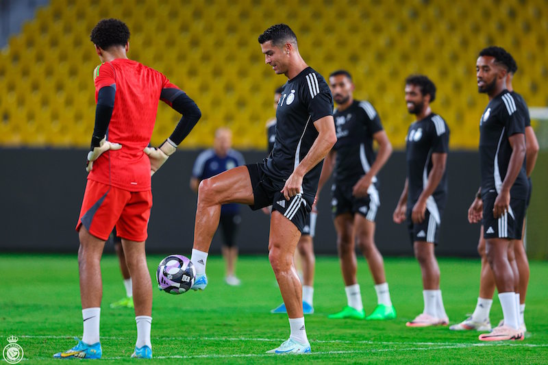 رونالدو يتحدث عن الاعتزال بألوان النصر