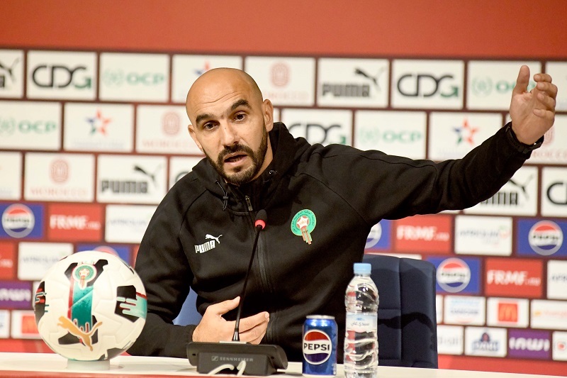 الركراكي: المنتخب المغربي عائلة واحدة.. والفوز بـالكان رهين بالاتحاد