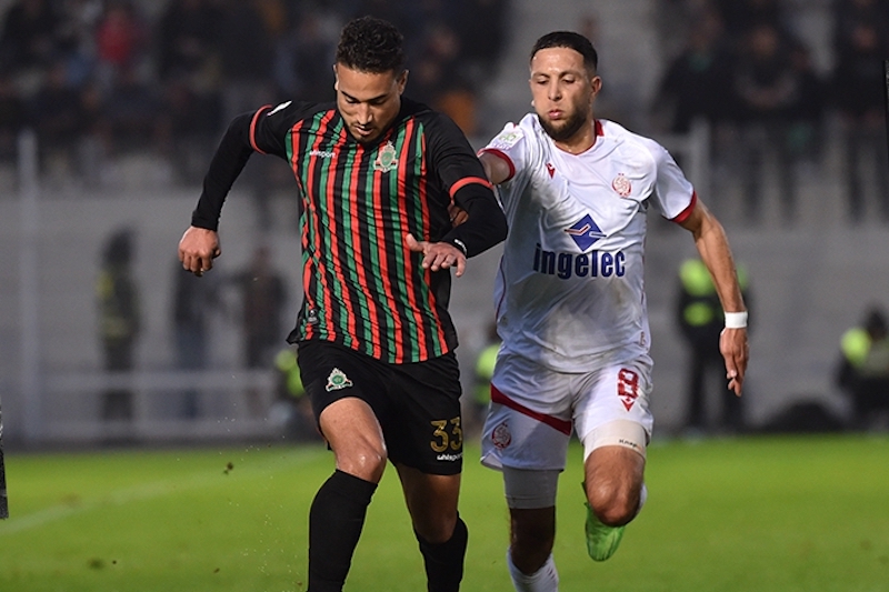 لقاء الجيش والوداد ينتهي بالتعادل