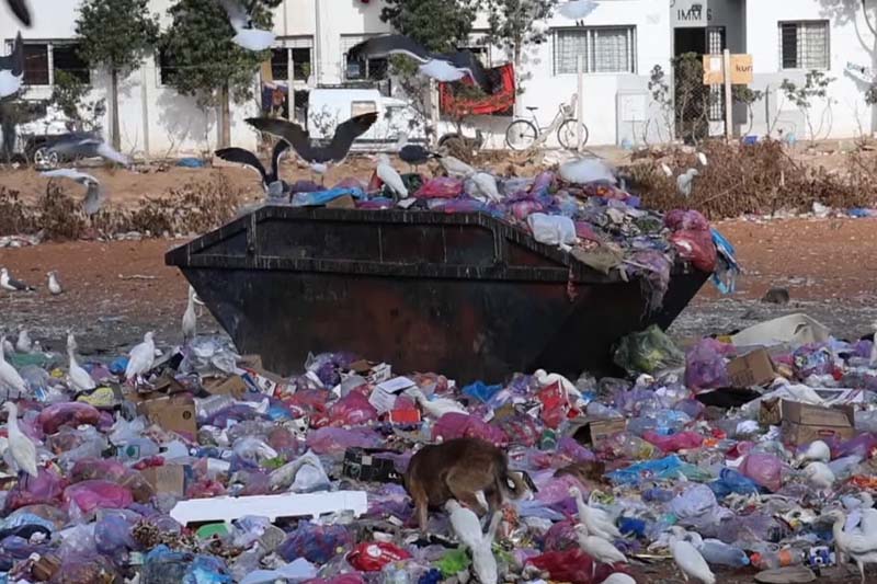 بني يخلف تتحول إلى مطرح نفايات