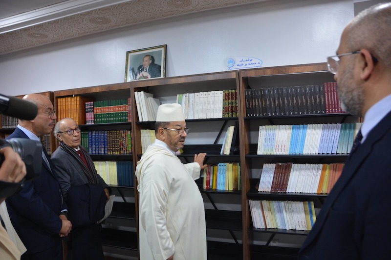روح الراحل محمد بنشريفة تحضر في حفل افتتاح خزانة الفقيد بوجدة