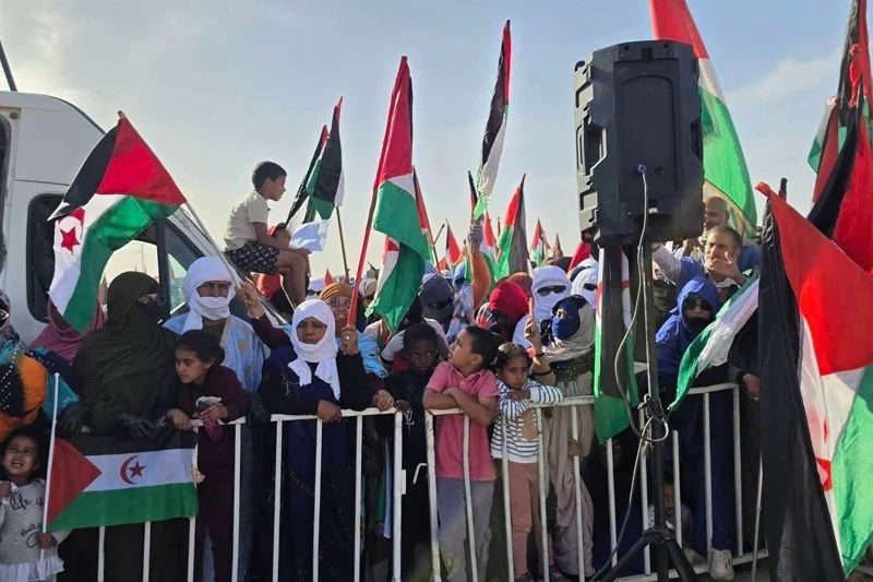 البوليساريو تعبئ النساء والأطفال أمام مسودة واشنطن بشأن الصحراء البوليساريو تعبئ النساء والأطفال أمام مسودة واشنطن بشأن الصحراء