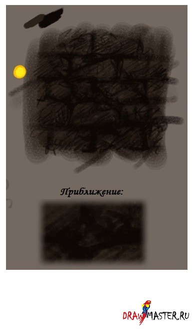 как нарисовать кирпичики на стене своими руками