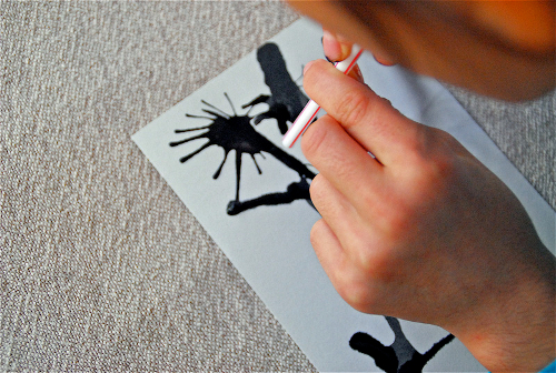 нарисовать лето и осень