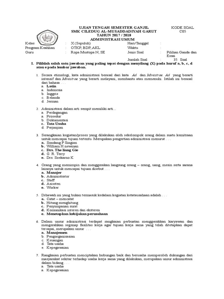 Soal Administrasi Keuangan - Administrasi Keuangan Soal Dan Jawaban 2021 :  Untuk membuat laporan keuangan, perangkat lunak yang tepat digunakan  adalah. - myhomeidpendidik