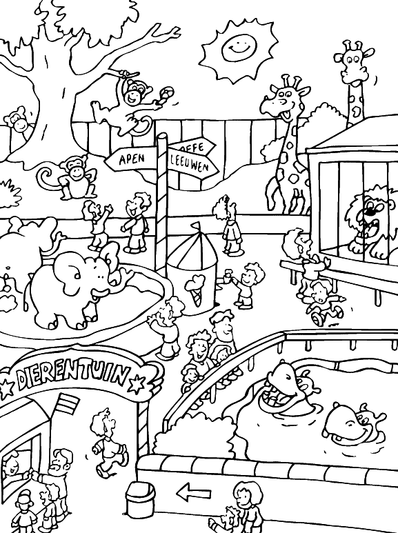 Pick any illustrations that you like and download them for free. free printable zoo coloring pages for kids