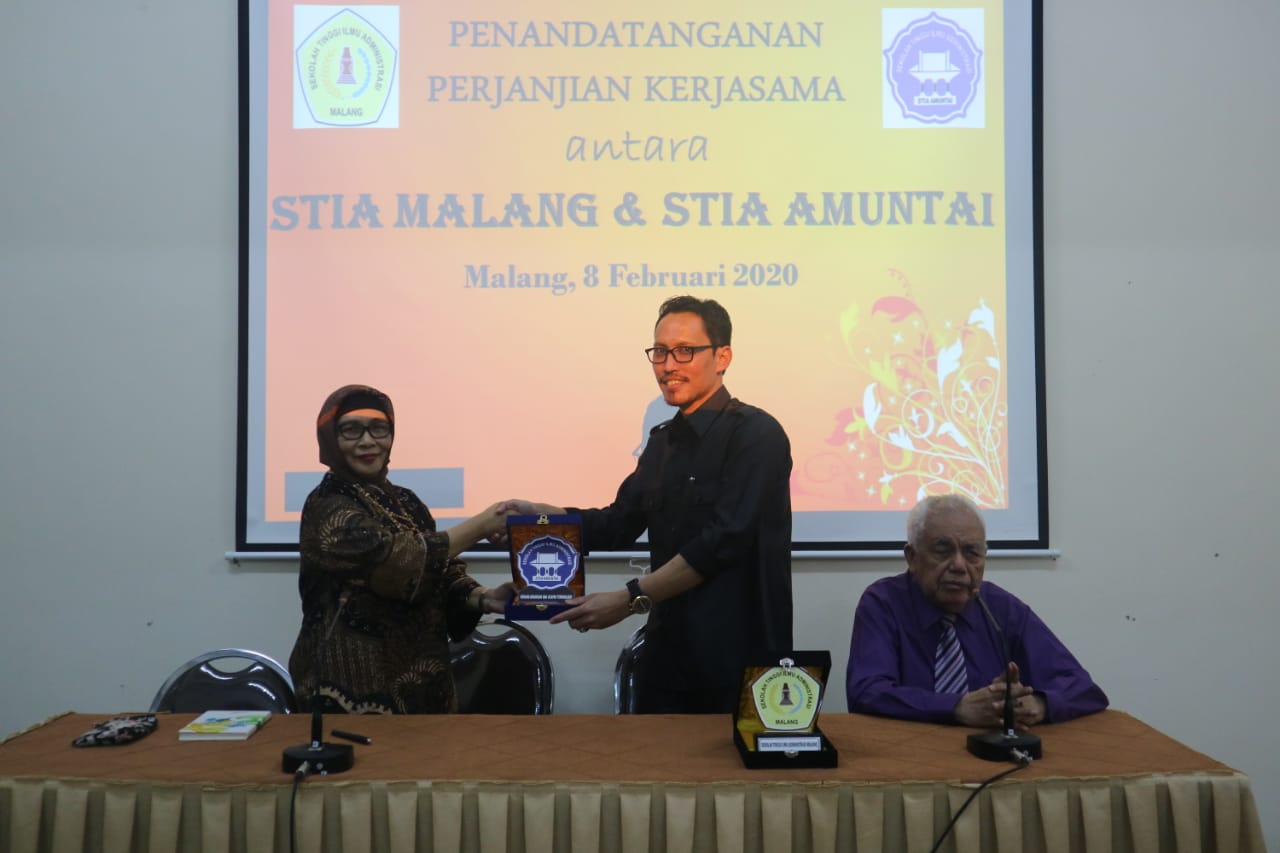 Gajayana nomor 50, dinoyo, kecamatan lowokwaru, malang, jawa timur. Penandatanganan Mou Antara Stia Amuntai Stia Malang Stia Amuntai