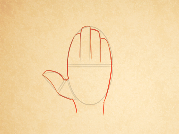 как нарисовать мускулистую руку