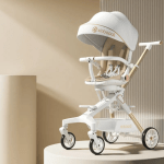 Cochecito Bebe Plegable Liviano Vista Alta Reclinable
