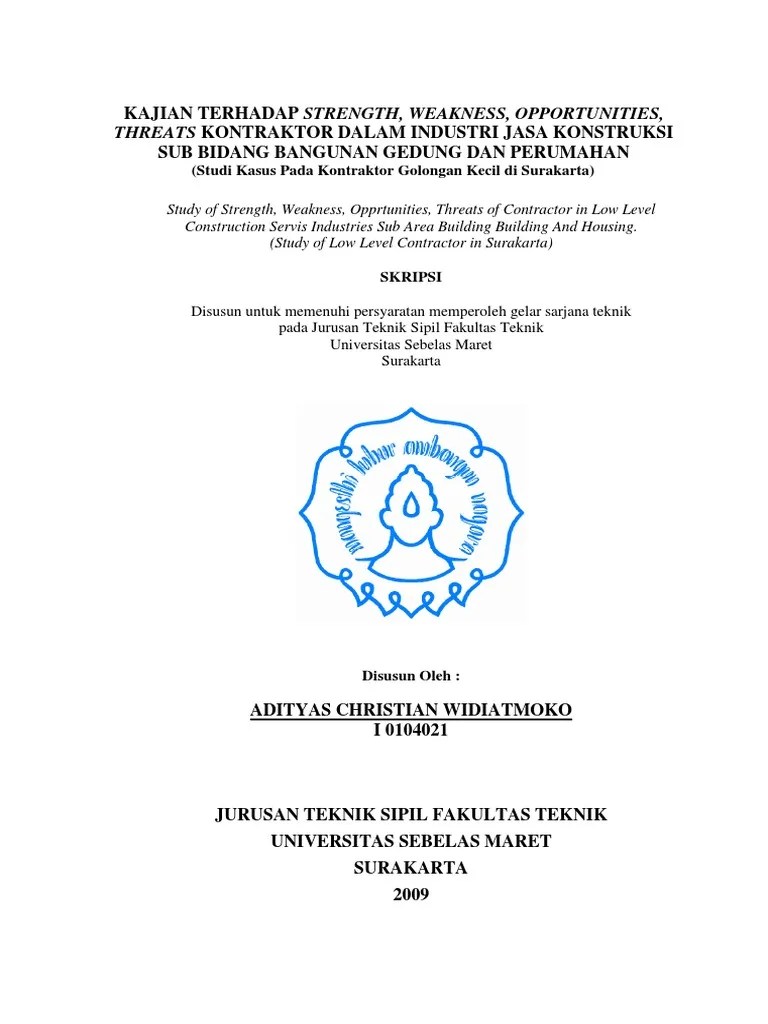 Judul skripsi teknik sipil lengkap have a graphic from the other. Skripsi Teknik Sipil Struktur Pdf Skripsi