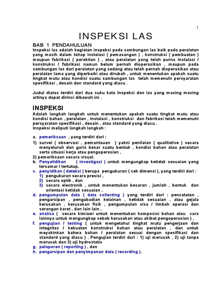 Arti Kata Inspeksi – Mudah