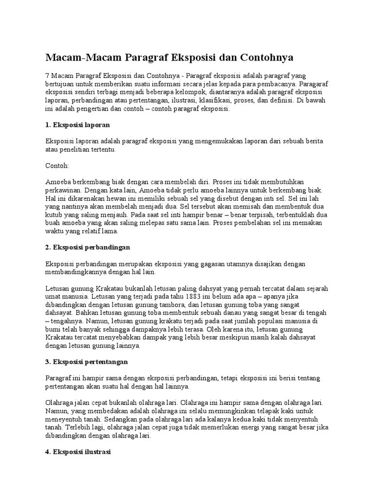 Contoh Teks Eksposisi Berita Singkat – Belajar