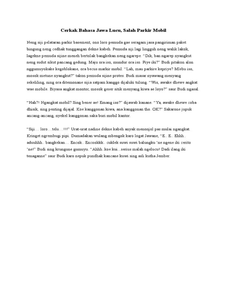 Cerkak Bahasa Jawa Pendidikan : Cerkak Bahasa Jawa Lan Unsur Intrinsik  Berbagai Unsur Cute766 - Cerkak bahasa jawa tema pendidikan.