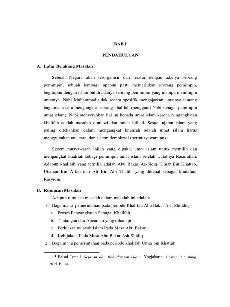Contoh Kata Pengantar Makalah Sejarah Peradaban Islam