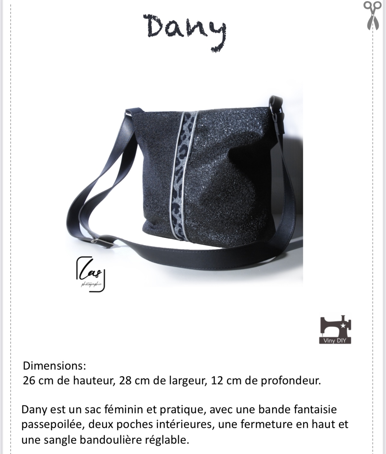 Nouveau Patron Le Sac Dany Viny Diy Les Tutos Couture De Viny Blog De Couture Et Diy