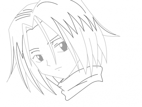 как красиво нарисовать лежащую девушку