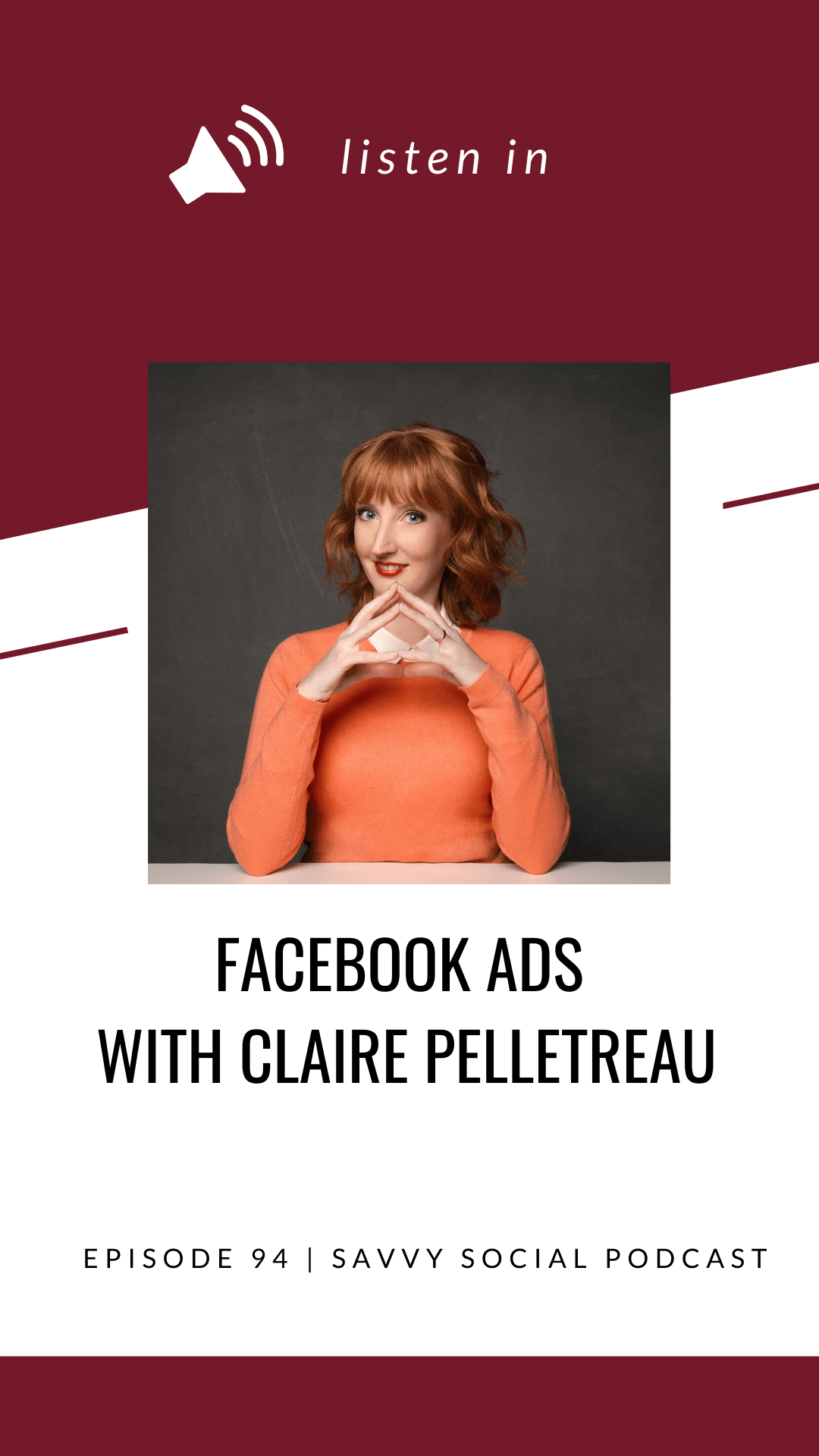 Facebook Ads with Claire Pelletreau – OnlineDrea