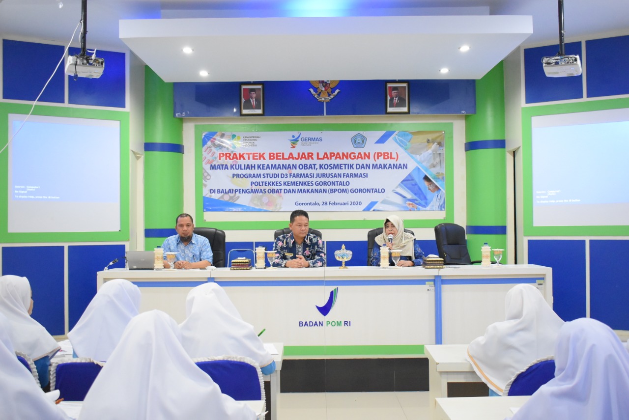 PRAKTEK BELAJAR LAPANGAN (PBL) PROGRAM STUDI D3 FARMASI JURUSAN FARMASI  POLTEKKES KEMENKES GORONTALO - Poltekkes Kemenkes Gorontalo