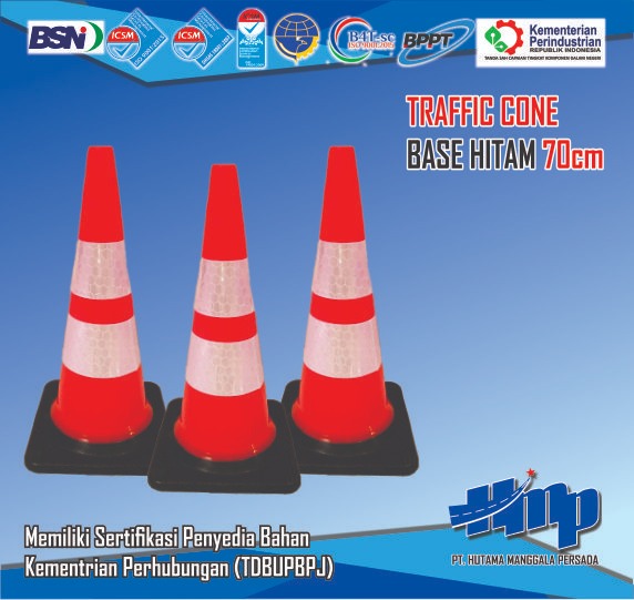 TRAFFIC CONE JUAL TRAFFIC CONE Kerucut Lalu Lintas | PABRIK RAMBU &amp; JUAL  CAT MARKA JALAN