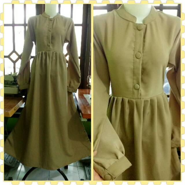 30+ Model Baju Gamis Kerja Guru - Fashion Modern dan Terbaru 2022 |  PUSAT-MUKENA.COM Jual Mukena Model Terbaru 2022