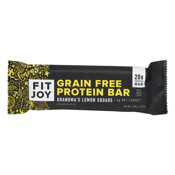 Save On Fitjoy Protein Bar Grandma S Lemon Square Grain Free Order Online Delivery Giant