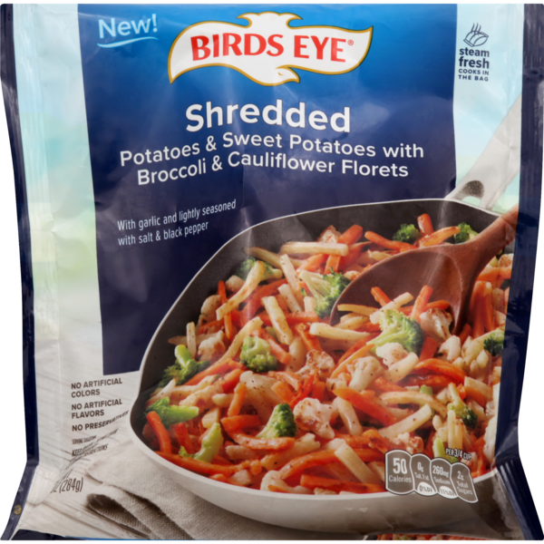 Oct 05, 2021 · farm pak products began operations in 1969 as a sales team for the produce grown at barnes farming, selling sweet potatoes directly to buyers along the east coast. Save On Birds Eye Shredded Potatoes Sweet Potatoes With Broccoli Cauliflower Order Online Delivery Stop Shop