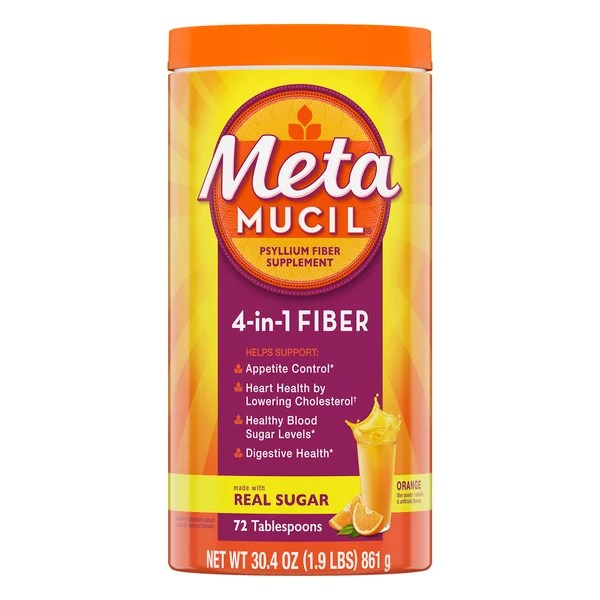 Fiber is an important nutrient for healthy digestion. Save On Metamucil 4 In 1 Psyllium Fiber Supplement Powder With Real Sugar Orange Order Online Delivery Stop Shop