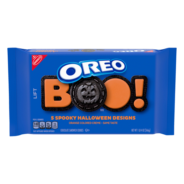 A halloween treat that is a lot of fun for kids to make and eat. Save On Nabisco Oreo Halloween Boo Chocolate Orange Creme Sandwich Cookies Order Online Delivery Stop Shop