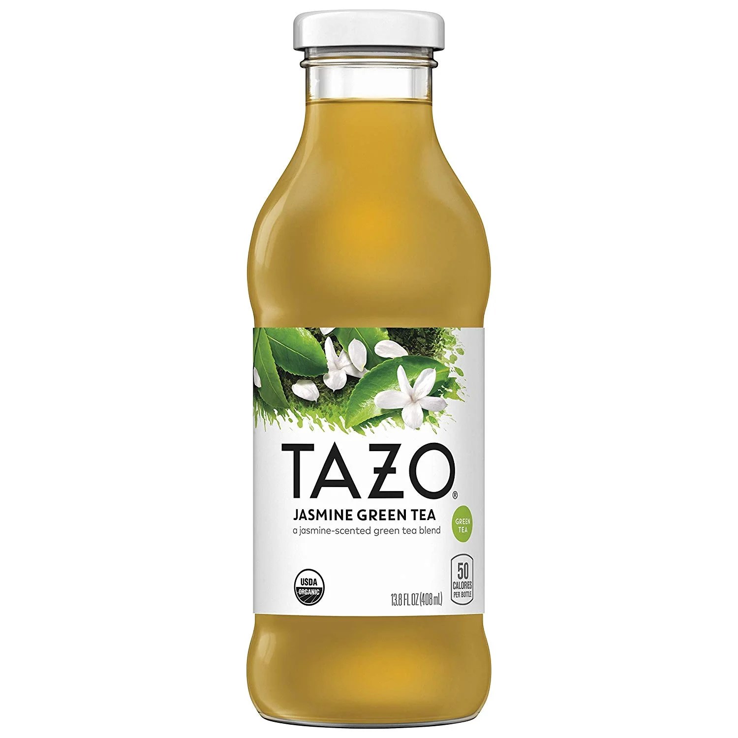 pix Jasmine Iced Tea Bottle 8 bottles tazo organic jasmine green iced tea pure gingerly jasmine flavor 13 8 fl oz walmart com