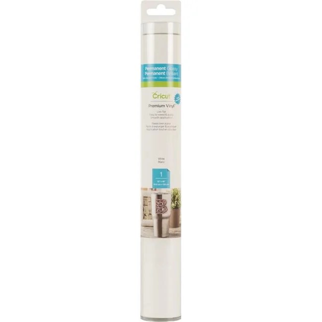 cricut permanent vinyl white 12x48 walmartcom