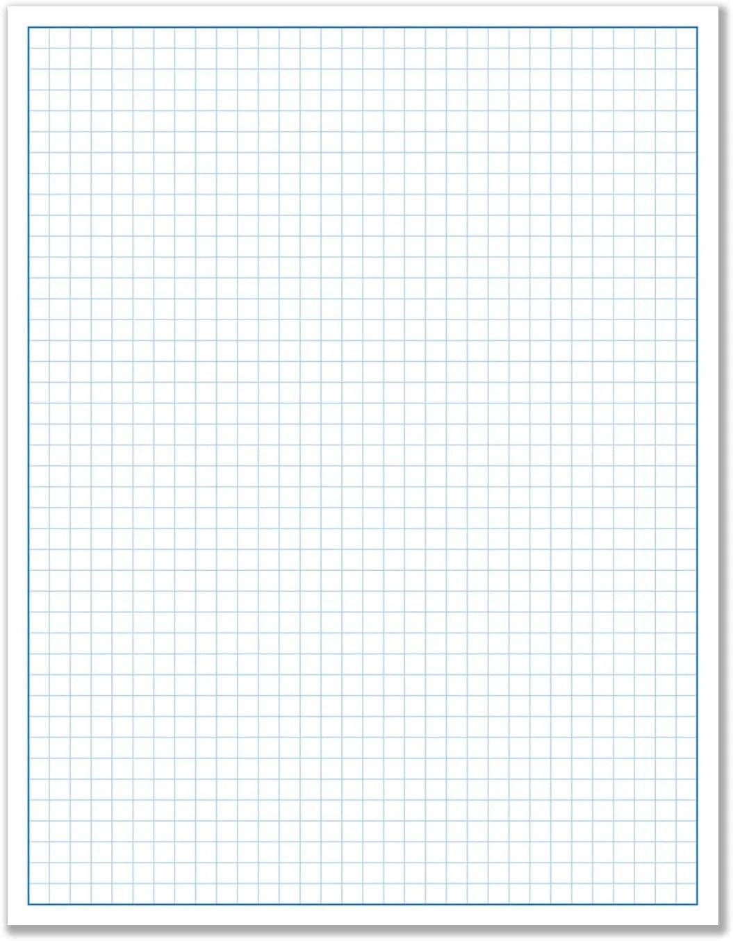 11x17 quadrille grid blueprint and graph paper 5 pads 50 sheets per pad walmart com