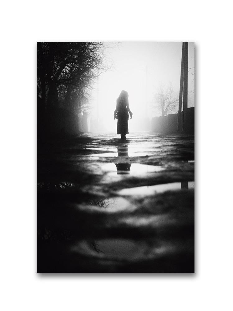 Download for commercial or personal use. Foggy Night Landscape Poster Image By Shutterstock Walmart Com