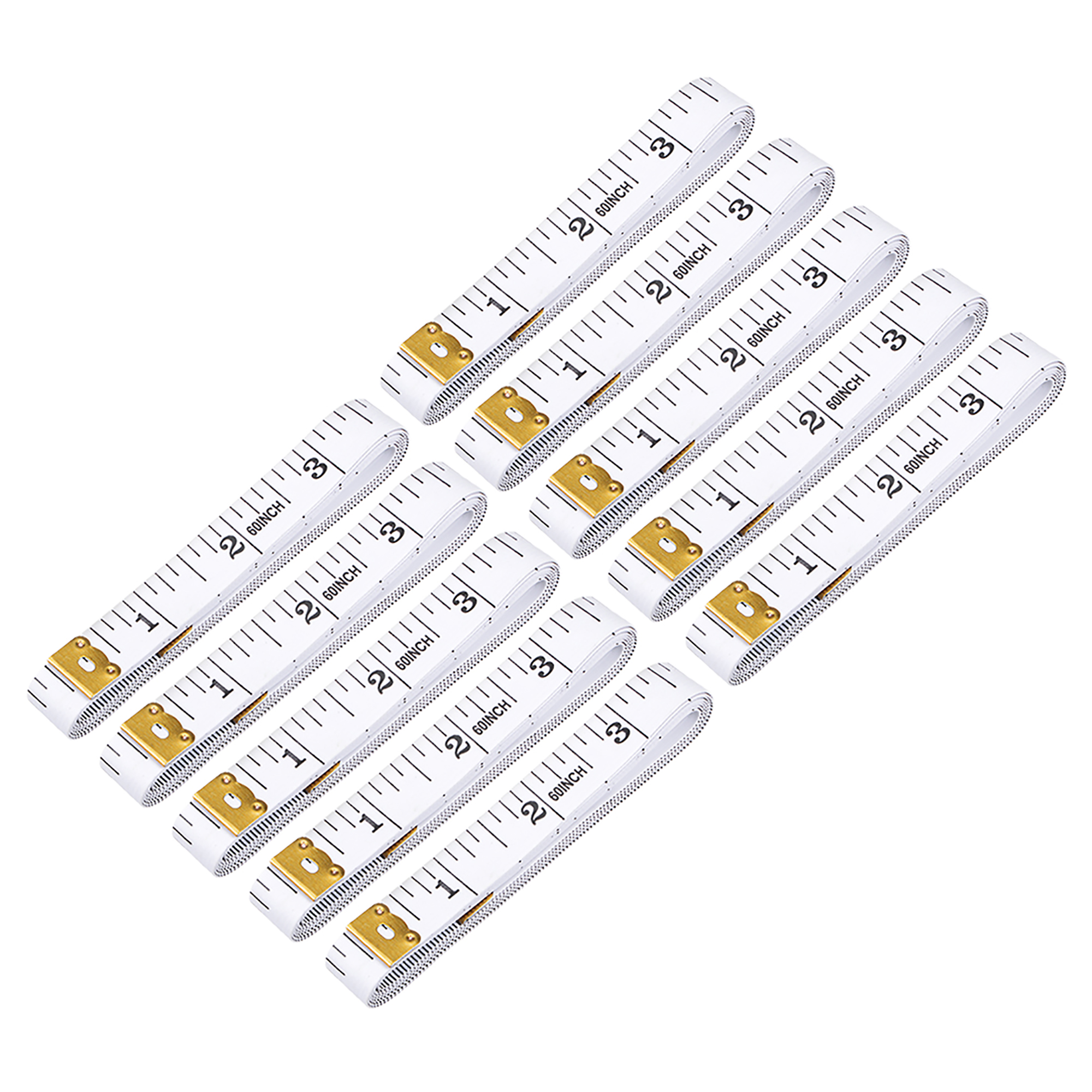 cloth tape measure sewing ruler 59 inch 15 meter white