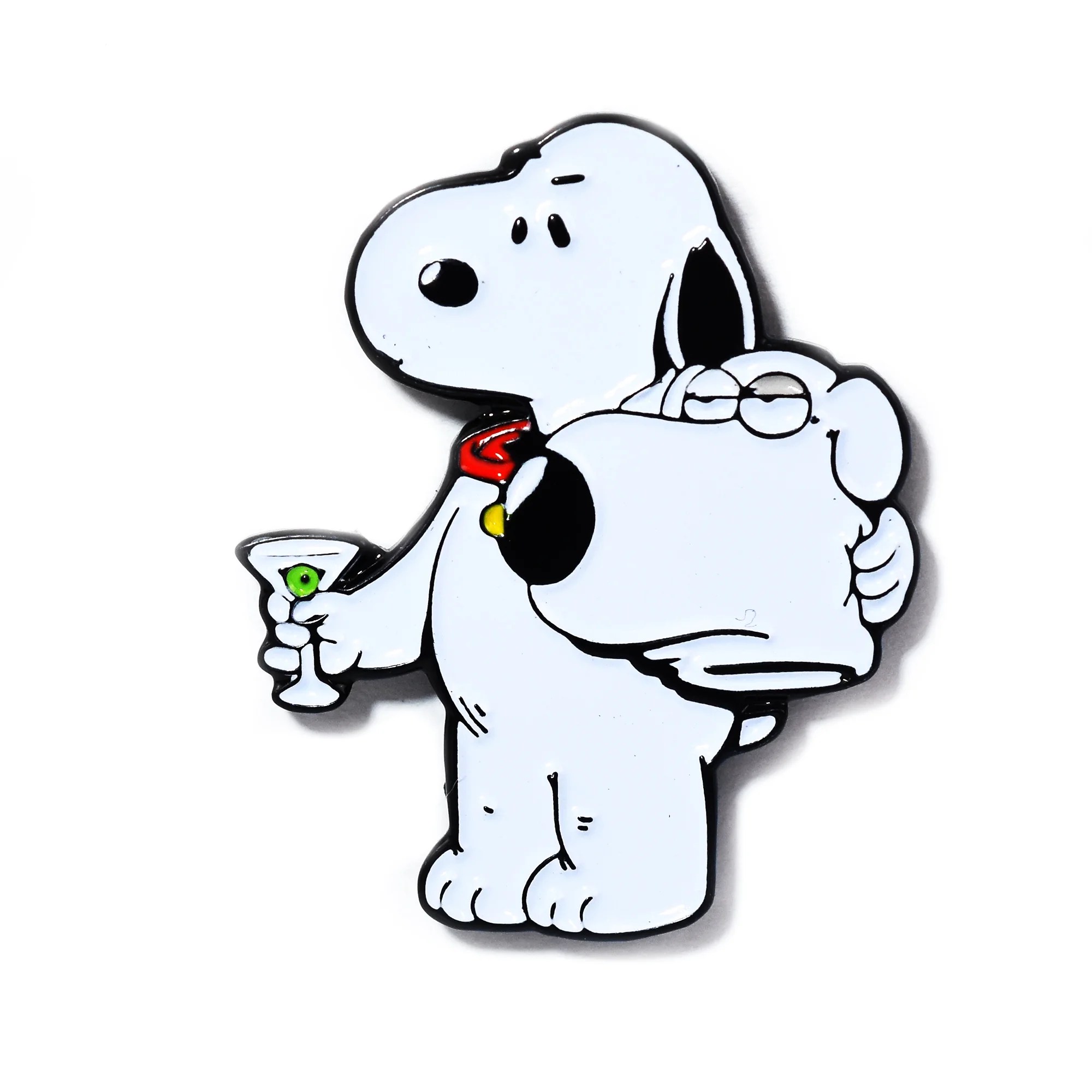 Directed by dominic bianchi, james purdum, julius wu. Snoopy Meets Brian Family Guy Collectible Pendant Lapel Hat Pin Walmart Com