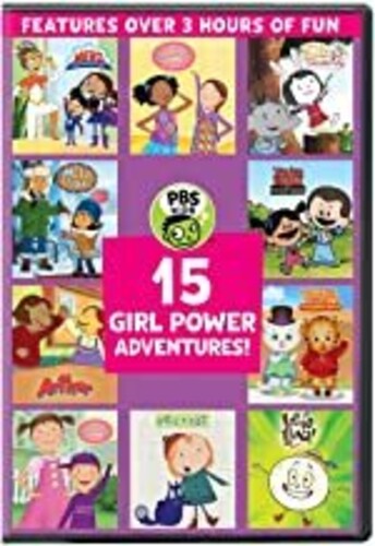 pbs kids 15 girl power adventures dvd walmart com
