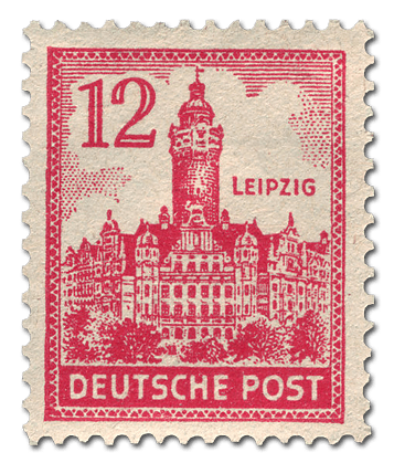 Und zu sicher ist, dass der serienmeister aus österreich sein … Briefmarken West-Sachsen - Dauermarkenserie "Leipzig