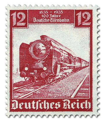 Die deutsche post im internet: Briefmarken Deutsches Reich - 100 Jahre Deutsche Eisenbahn