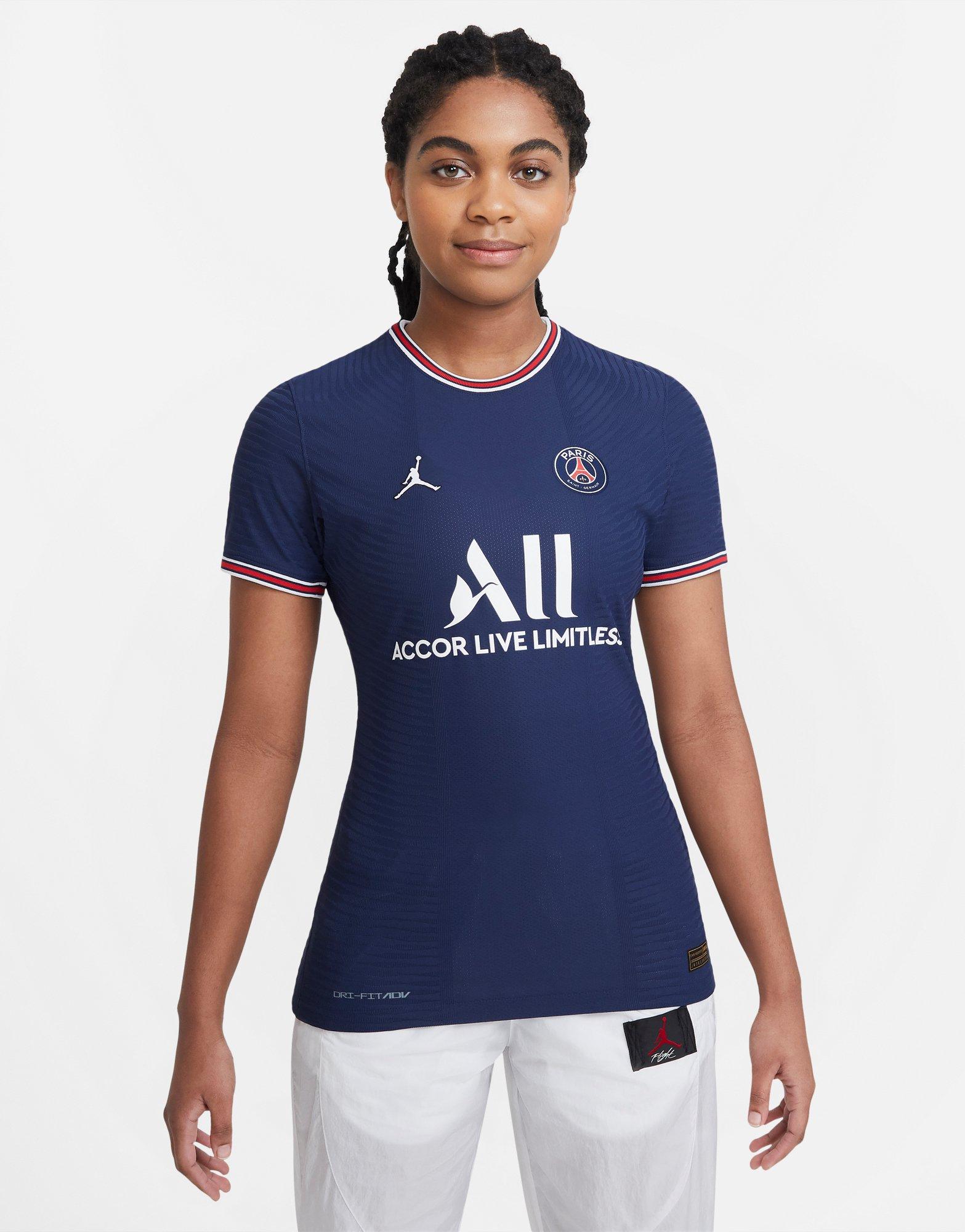 News, fixtures and results, player profiles, videos, photos, transfers, live match coverages, highlights, tickets, online shop. Jordan Paris Saint Germain 21 22 Match Home Shirt Damen Pre Order Blau Jd Sports Osterreich