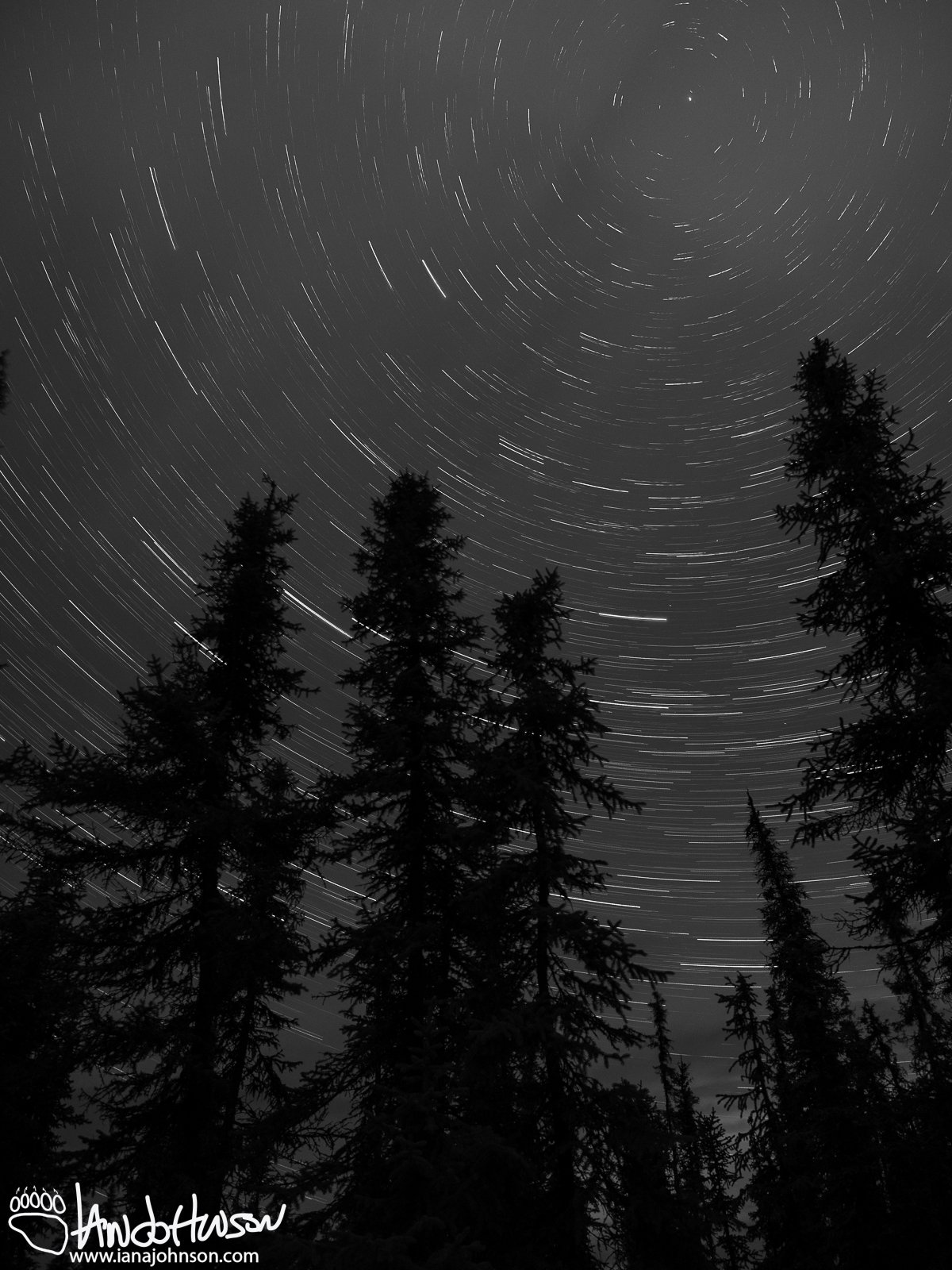 October 8th : Spinning around the North Star