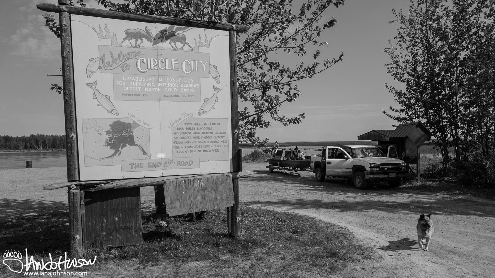 May 24th : The adventure begins at Circle, Alaska
