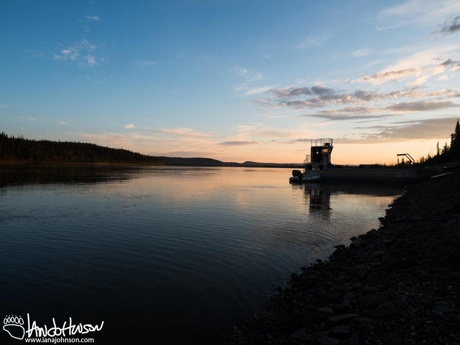 June 18th : Yukon River Sunset