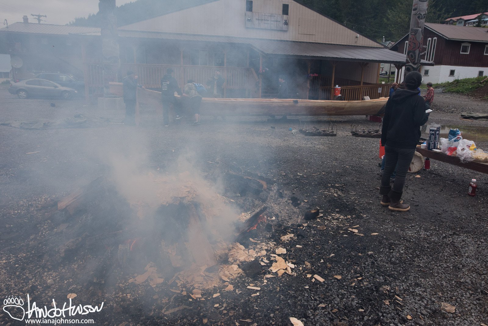 Canoe, Dugout, Hoonah, Alaska, Tribal House Dedication