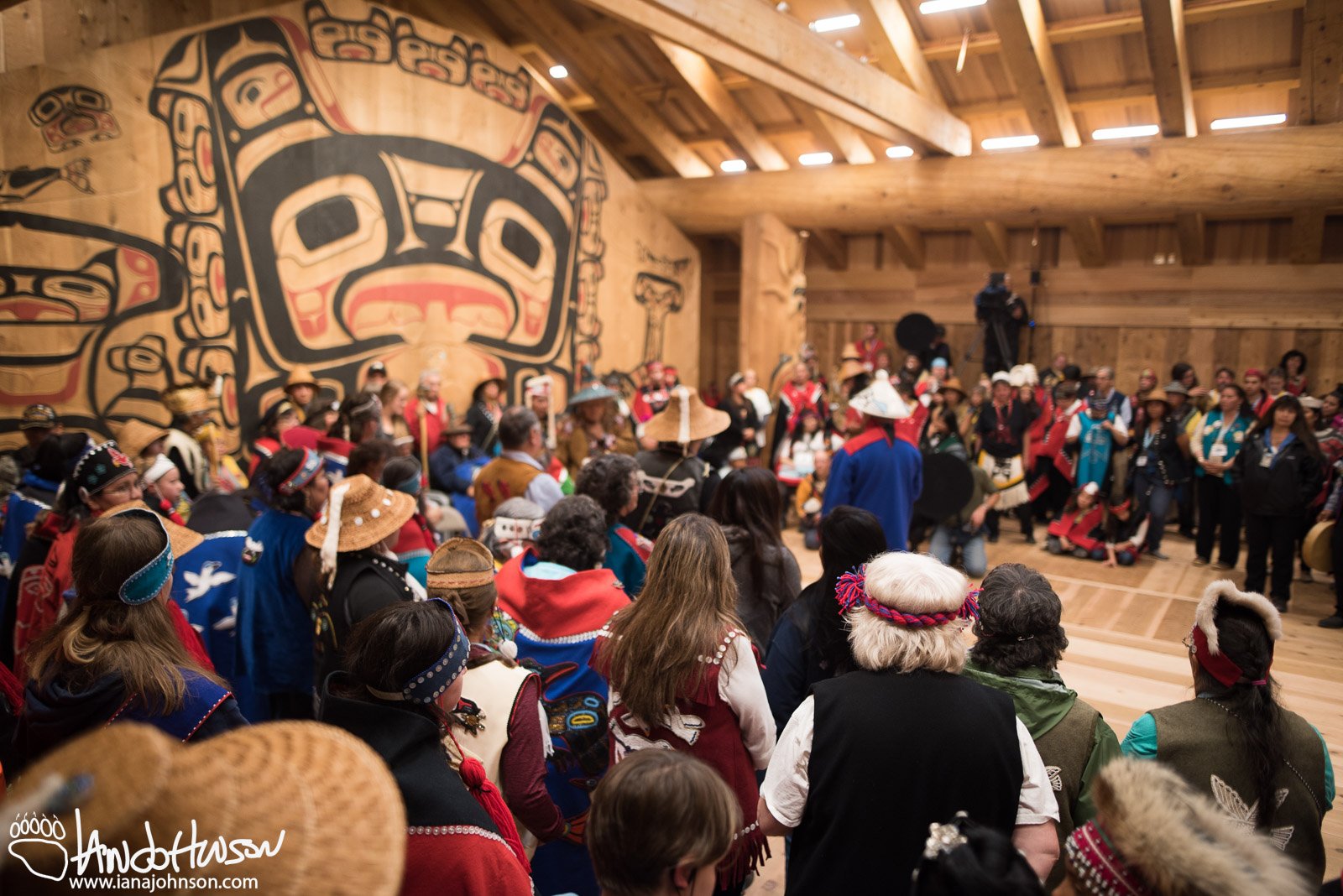 Xunaa Shuka Hit, Tribal Dedicaiton, Hoonah, Glacier Bay National Park, Canoe, Tribal House