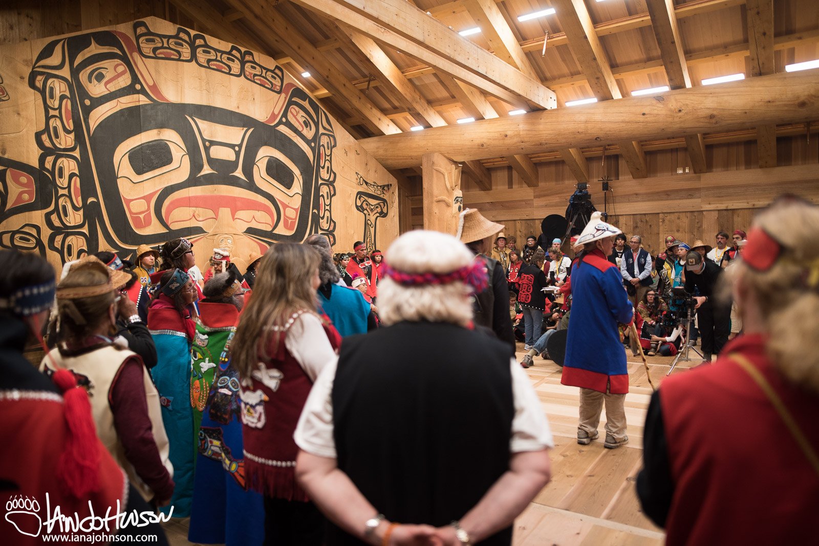 Xunaa Shuka Hit, Tribal Dedicaiton, Hoonah, Glacier Bay National Park, Canoe, Tribal House