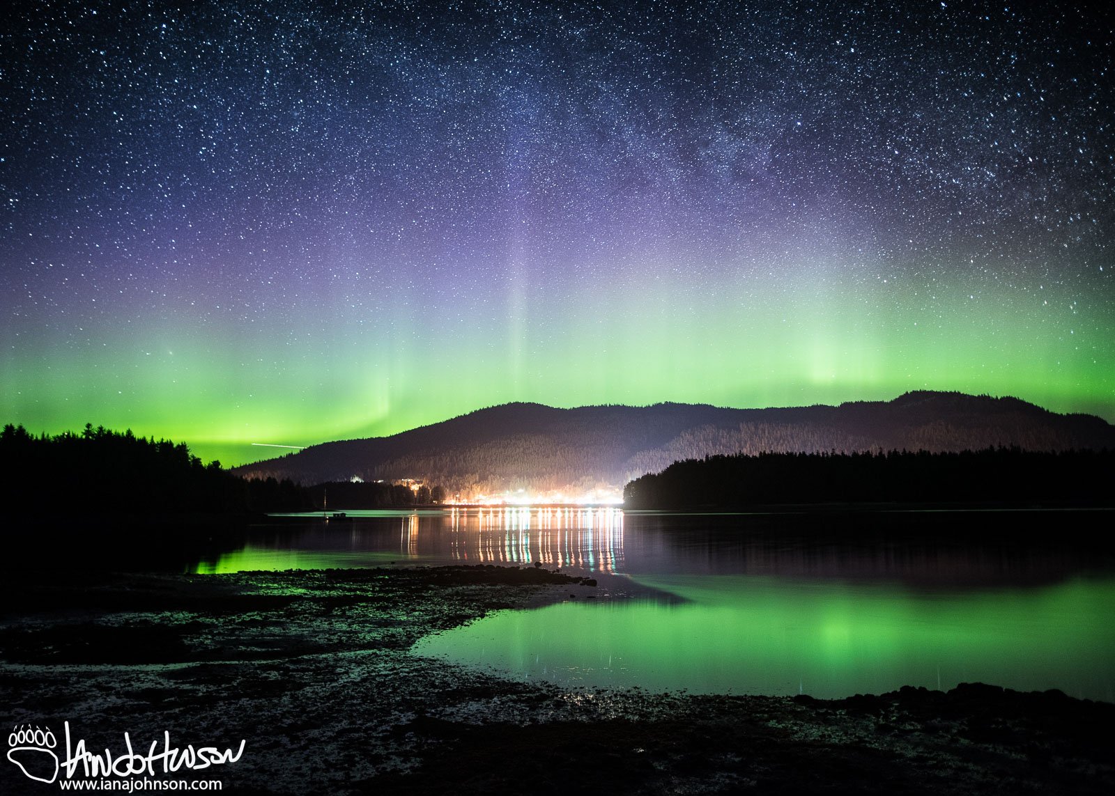 Aurora Borealis, Hoonah, Alaska