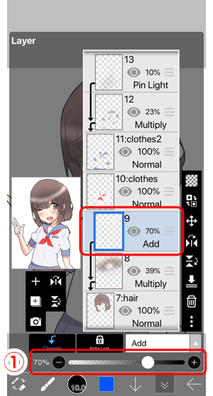как рисовать тени на волосах аниме