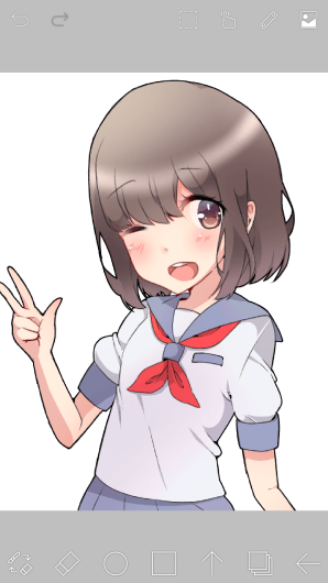 как рисовать тени на волосах аниме