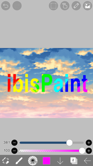 как нарисовать волосы в ibis paint x